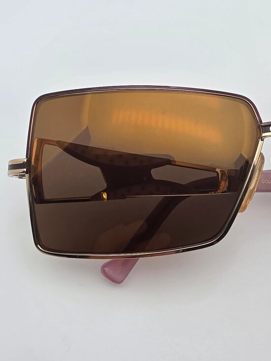 Cazal Mod. 969 Col. 699 Aubergine Gold Pink Rhinestone Sunglasses FRAME ONLY main image 8